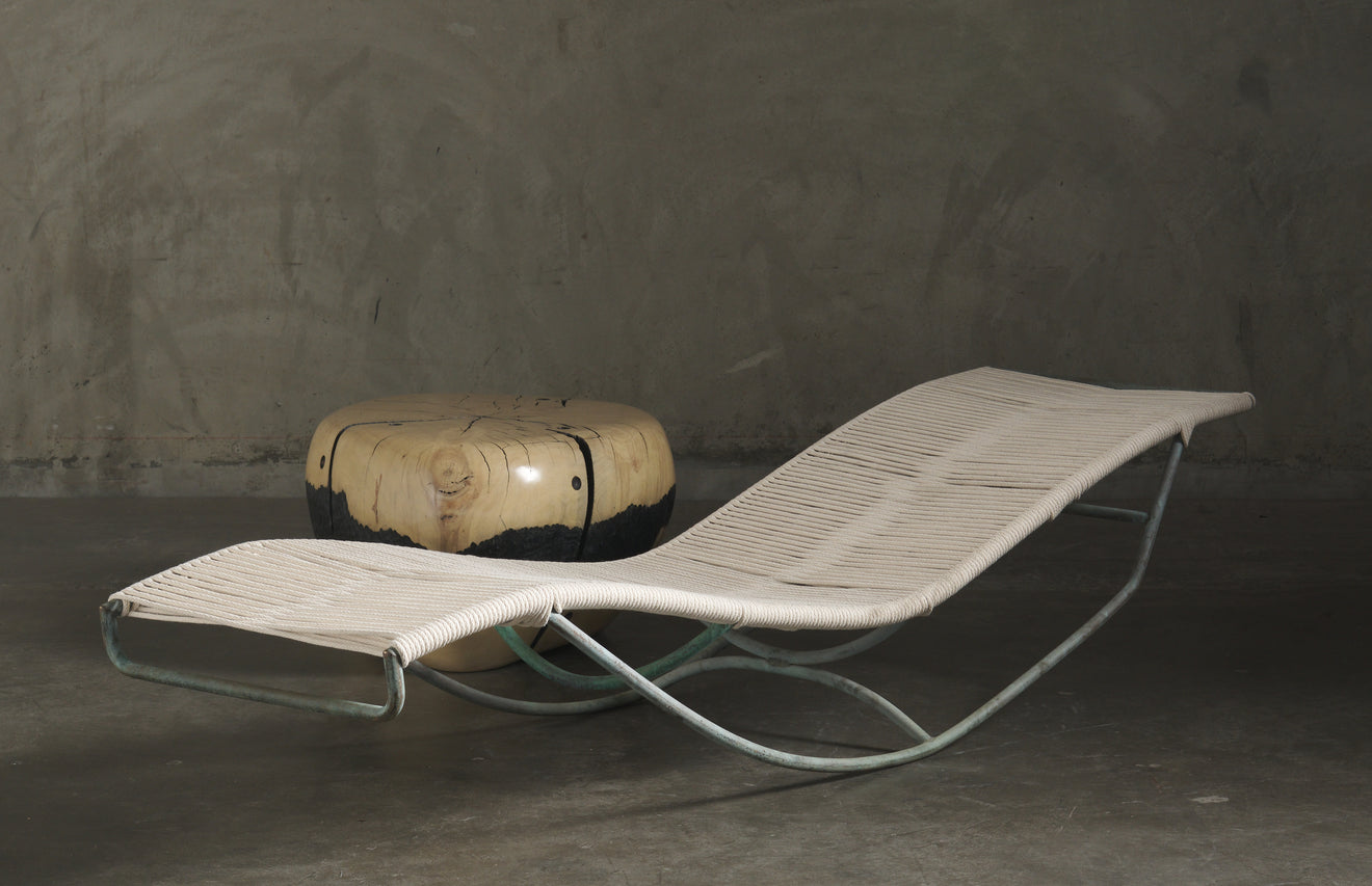 IVORY COTTONWOOD TABLE BY DAN POLLOCK