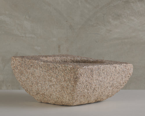 JAPANESE GRANITE GARDEN BASIN