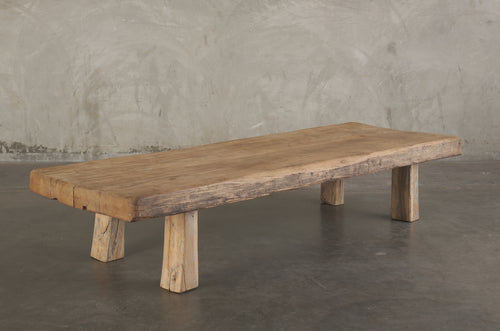 JAPANESE WOOD BENCH / COFFEE TABLE