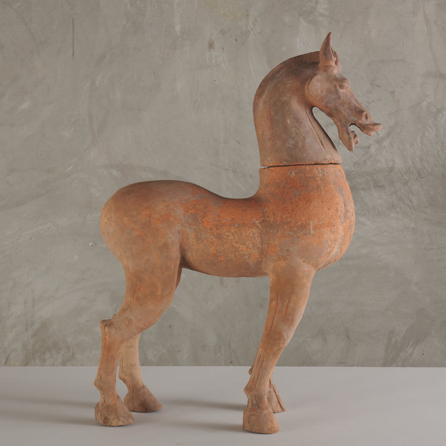 LARGE CHINESE TANG HORSE FIGURE