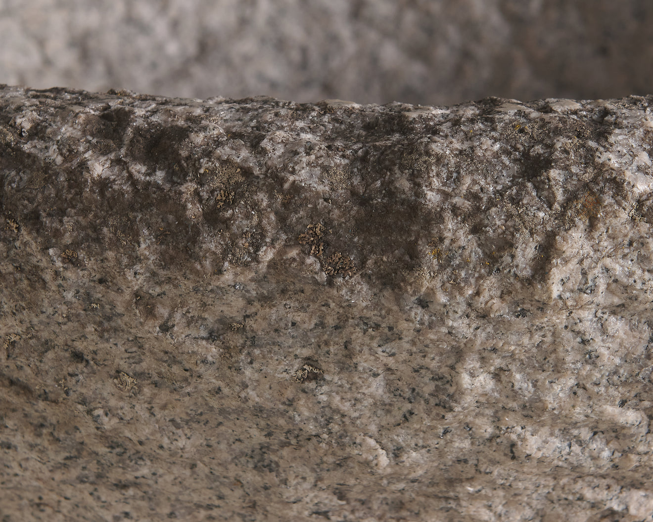 LARGE GRANITE GARDEN BOWL
