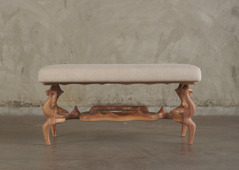 LARGE STOOL DESIGNED BY VICTOR ROMAN MANUFACTURED BY ATELIER(ER