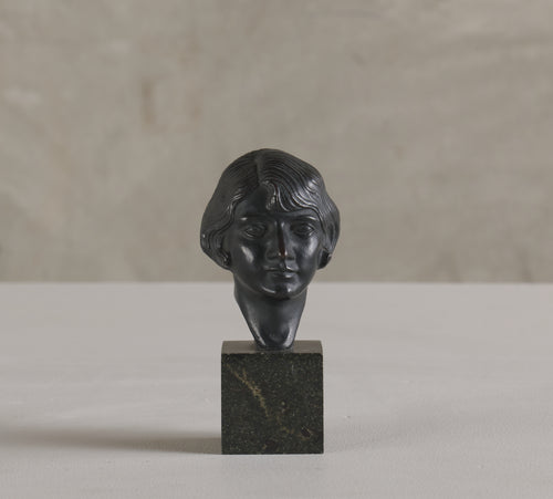 LOIS WHITCOMB RHEAD ( 1892-1994) BRONZE WOMAN BUST