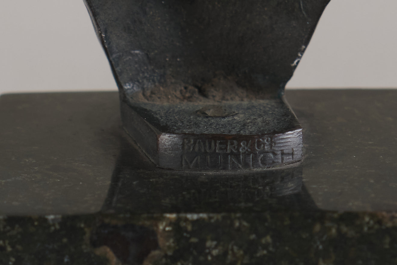 LOIS WHITCOMB RHEAD ( 1892-1994) BRONZE WOMAN BUST