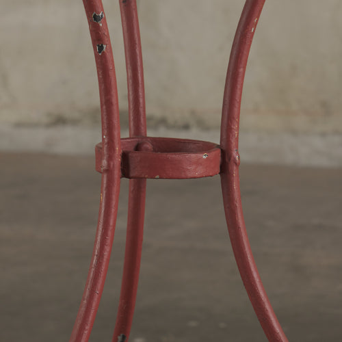 MARBLE TOP BISTRO TABLE, FRANCE  C1900