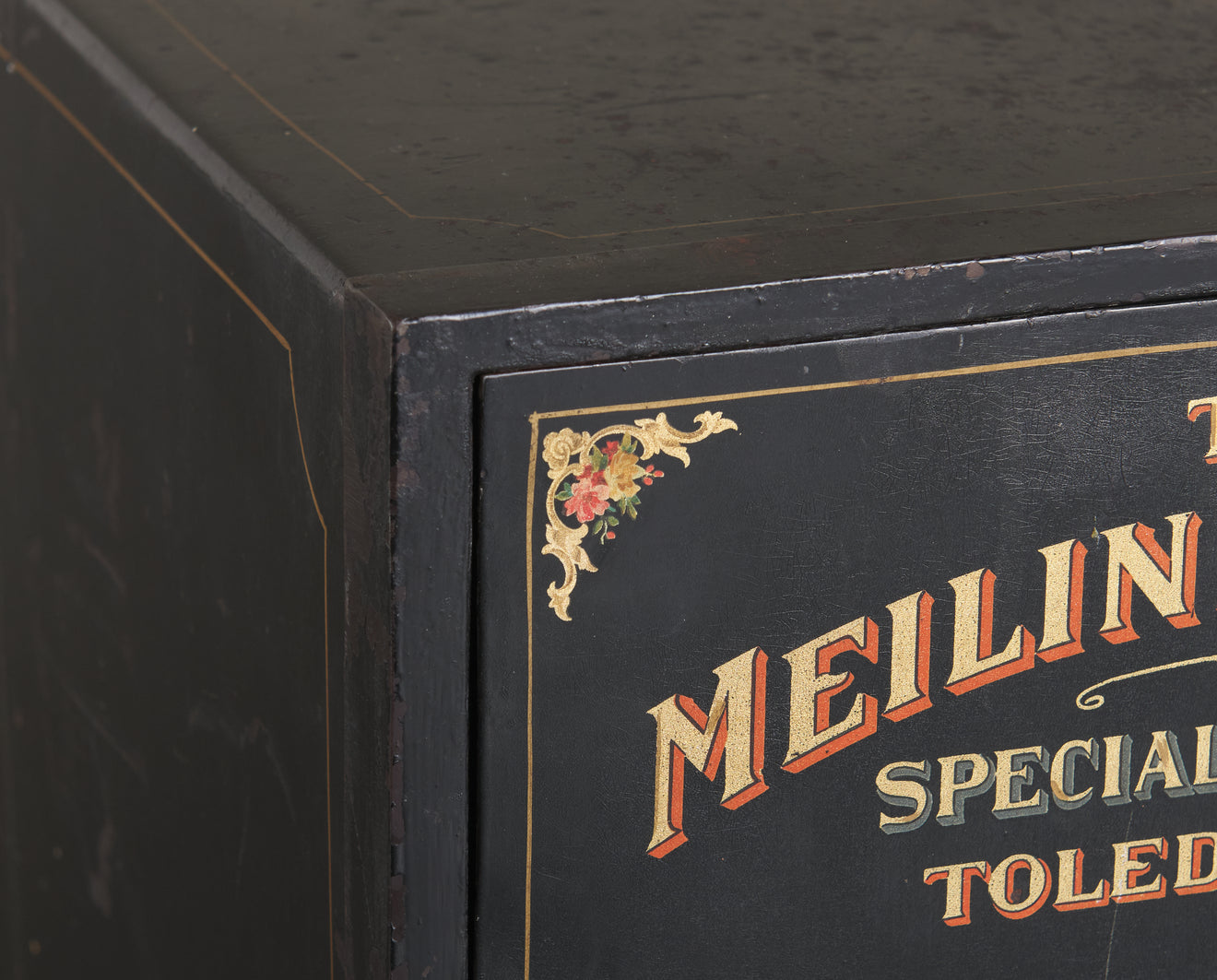 MEILINK MFG. CO FIRE AND WATER PROOF SAFE, EARLY 20TH C