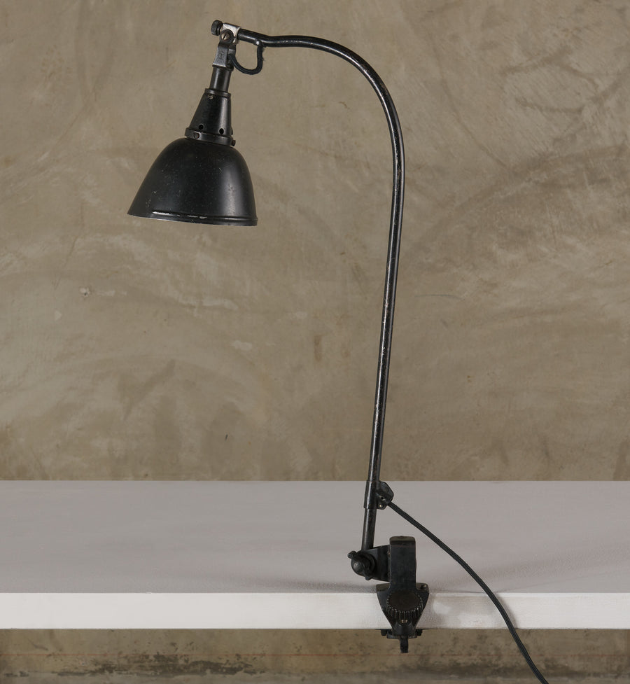 MIDGARD 'BAUHAUS' ADJUSTABLE ARCHITECT'S DESK LAMP