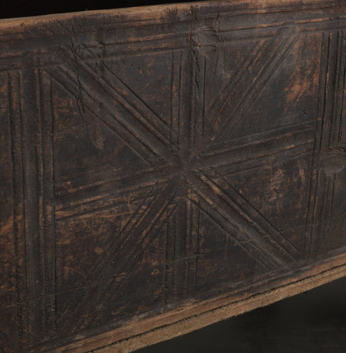 19th C MONTAGNARD FRENCH ALPS COFFER