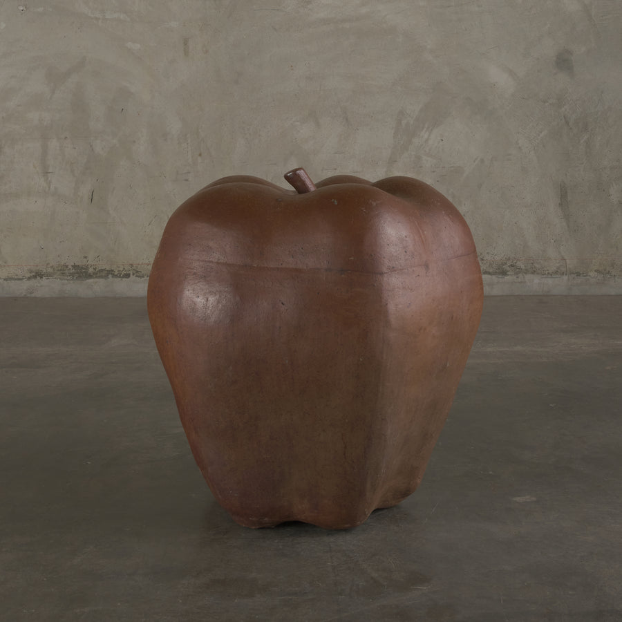 MONUMENTAL GLAZED IRONSTONE APPLE