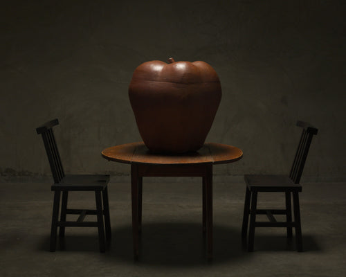 MONUMENTAL GLAZED IRONSTONE APPLE