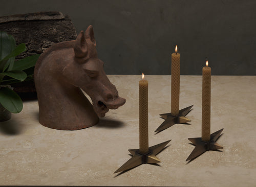 MORAL COMPASS CANDLE HOLDER(s) BY LIKA MOORE