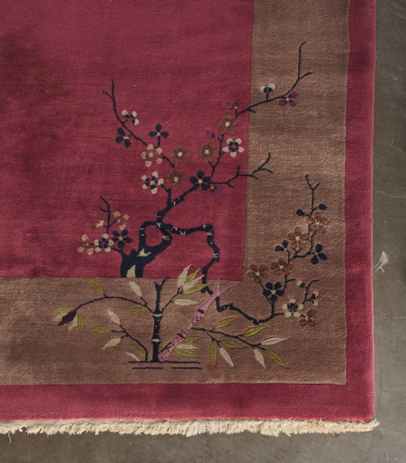 NICHOL'S RUG (11' 8" x 9' 2"), CHINA, C1920