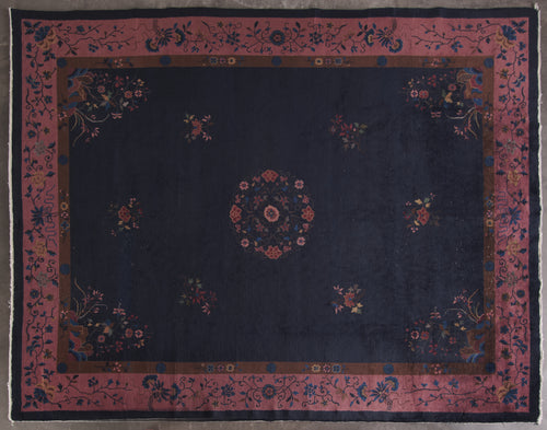 NICHOL'S RUG ( 11' 9" X 9' ) CHINA, 1920'S
