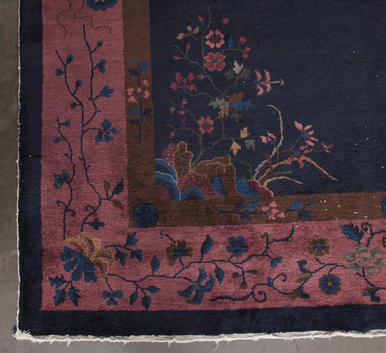 NICHOL'S RUG ( 11' 9" X 9' ) CHINA, 1920'S
