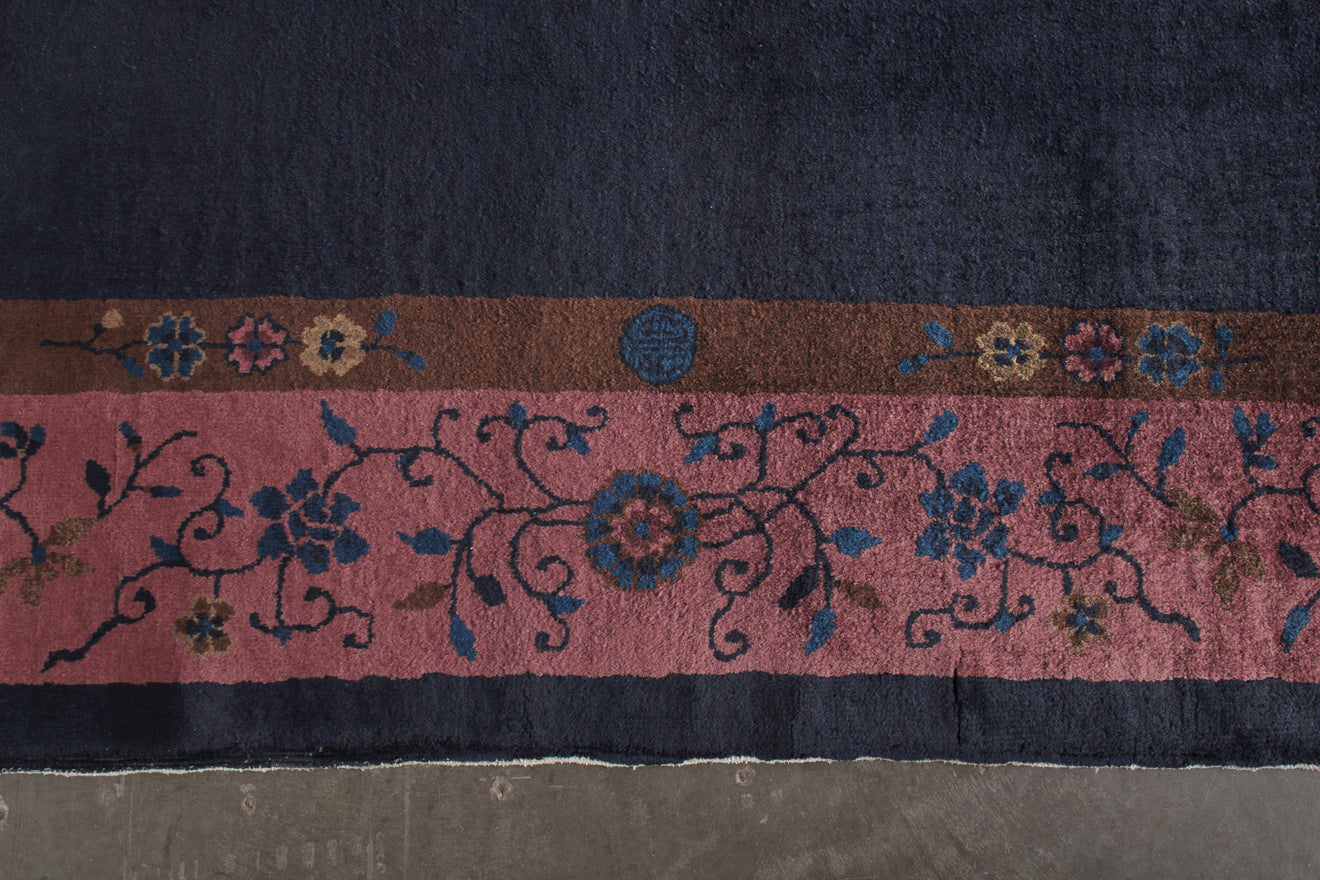 NICHOL'S RUG ( 11' 9" X 9' ) CHINA, 1920'S