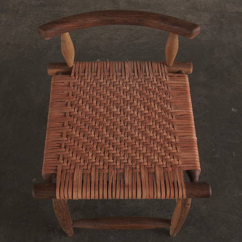 ORIENTALIST OCCASIONAL CHAIR IN BOCATE WOOD