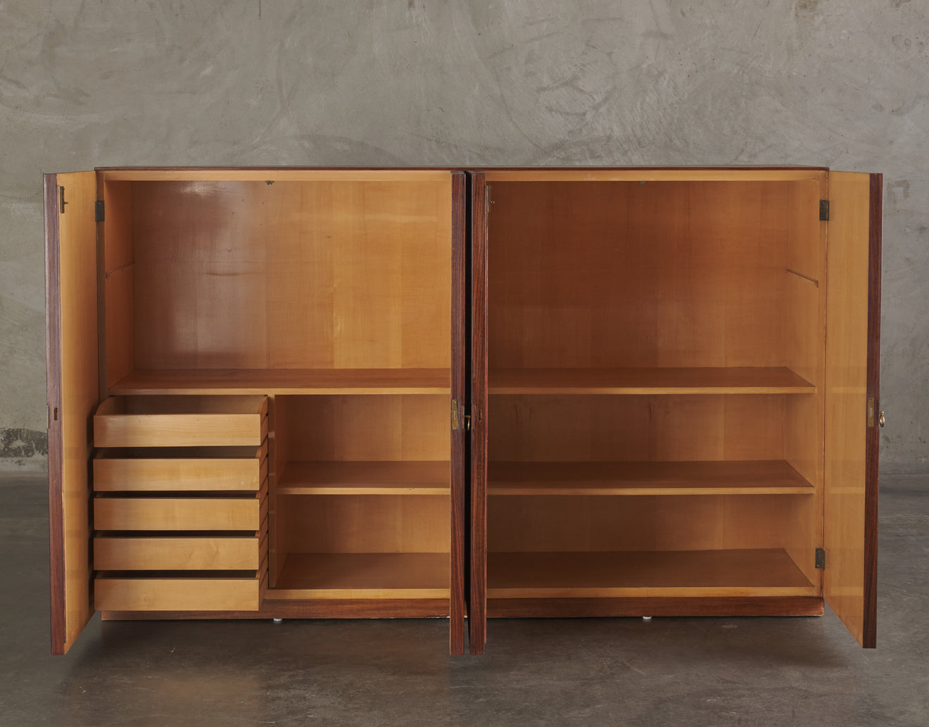 OSVALDO BORSANI (attrib) CABINET, ITALY,c1950