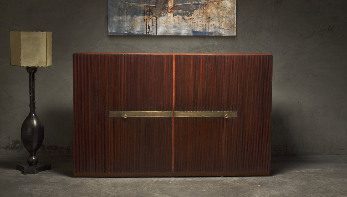 OSVALDO BORSANI (attrib) CABINET, ITALY,c1950