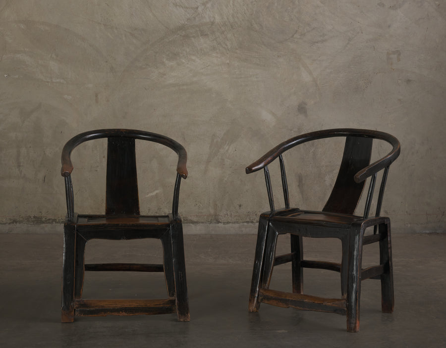 PAIR OF 19TH C CHINESE CHAIRS