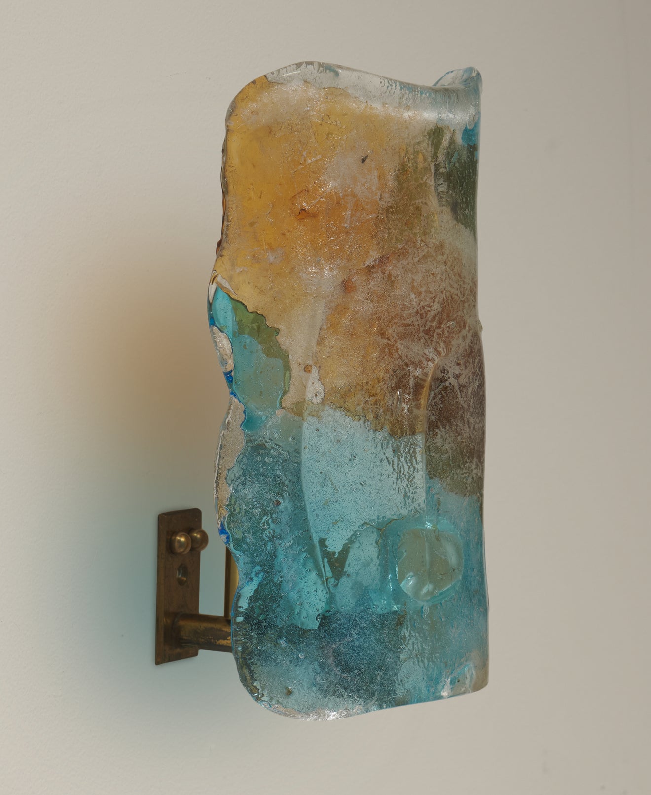 PAIR OF MURANO GLASS SCONCES, MID 20th C