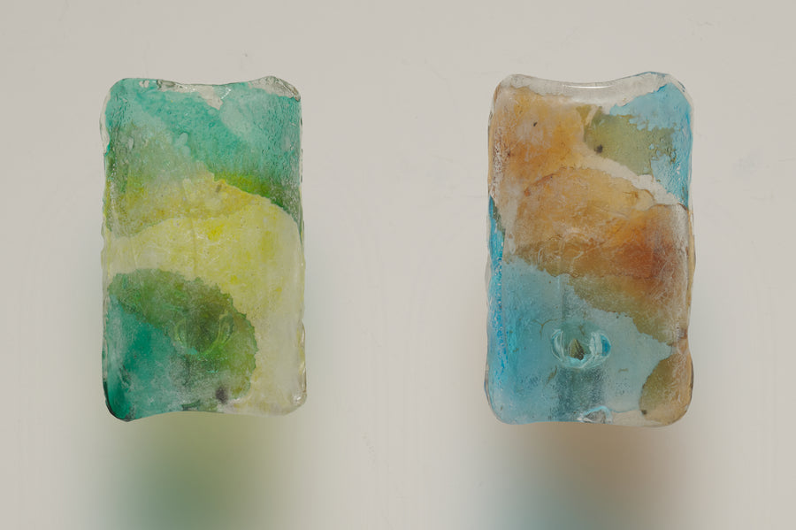 PAIR OF MURANO GLASS SCONCES, MID 20th C