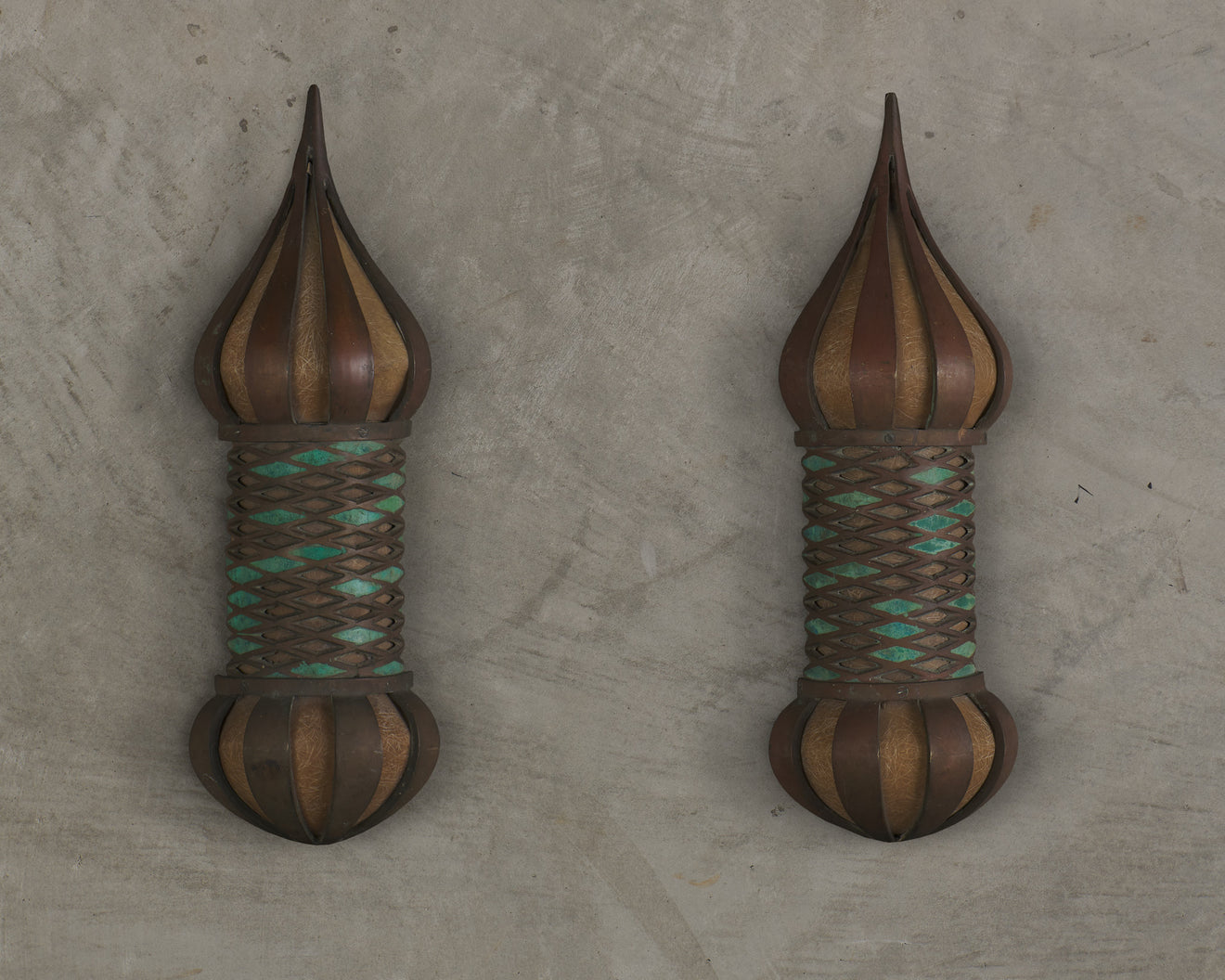 PAIR OF PEPE MENDOZA SCONCES