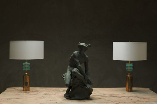 PAIR OF PUMP LAMPS BY GIANNI VALLINO