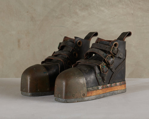 PAIR OF RUSSIAN DEEP SEA DIVING BOOTS