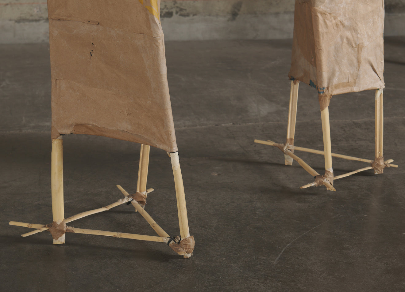 PAIR OF STYLIZED JUDAS FIGURES BY JUAN PABLO LASCURAIN - STUDIO MUGAK TRADITIONALLY BLOWN UP OR BURNED DURING HOLY WEEK