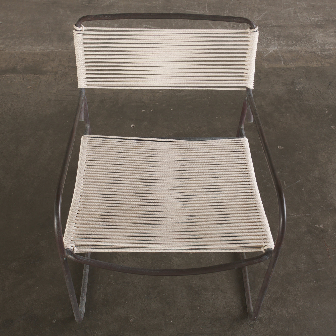 PAIR OF WALTER LAMB BRONZE ARM CHAIRS, MID 20TH C