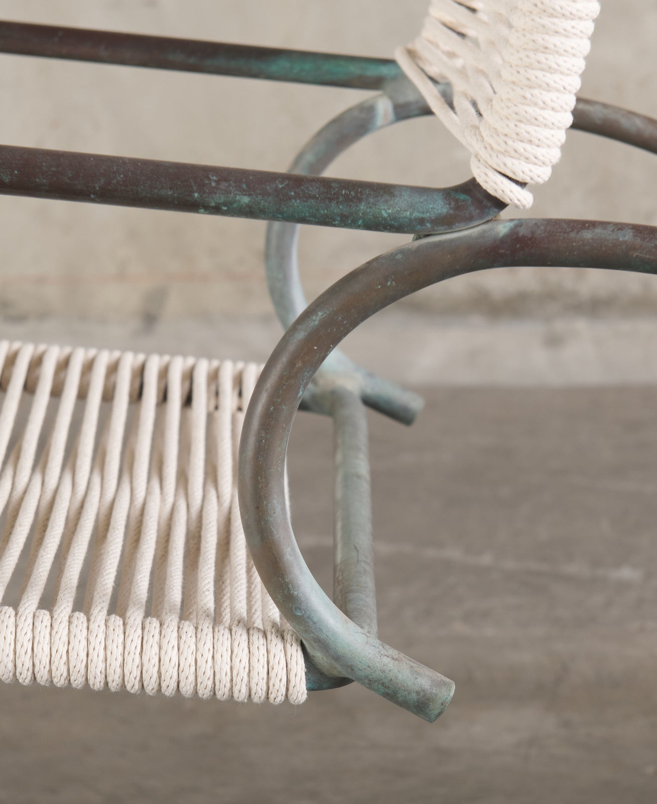 PAIR OF WALTER LAMB FOR BROWN JORDAN ROCKING ARM CHAIRS, 1950's