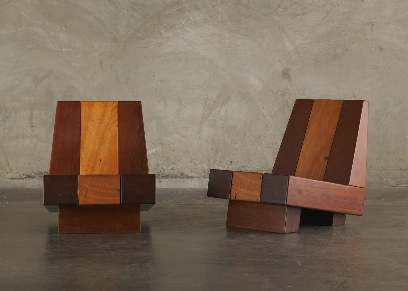 PAIR OF ZANINI DE ZANINE CALDAS, ESPECIES CHAIRS, EDITION OF 2