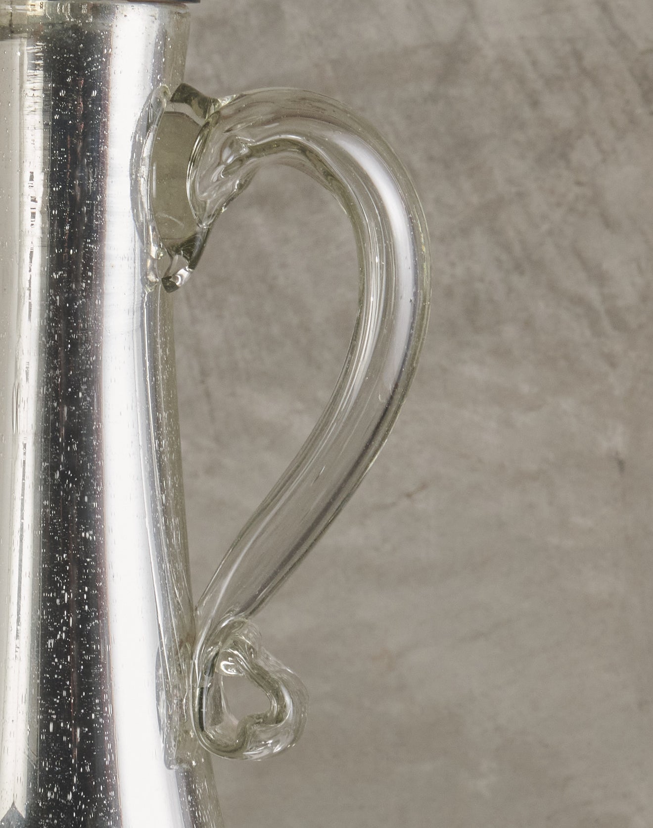 PAIR OF MONUMENTAL MERCURY GLASS LAMPS