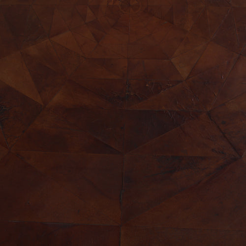 PANI LEATHER TOP CENTER TABLE