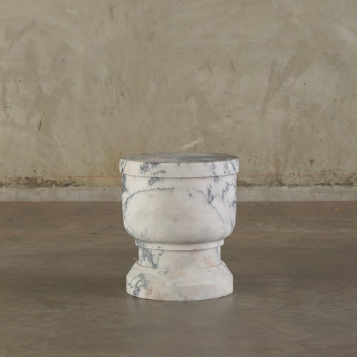 GARDEN MARBLE STOOL