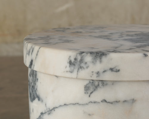 GARDEN MARBLE STOOL