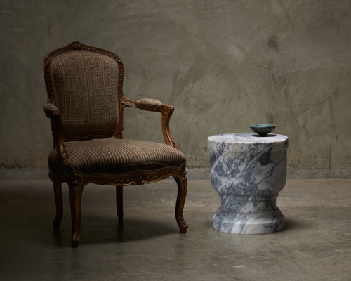 GARDEN MARBLE STOOL