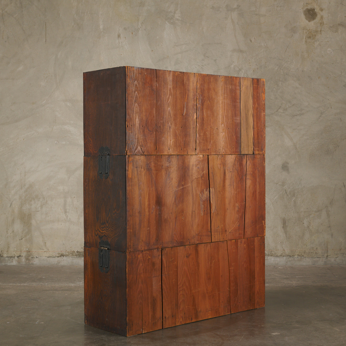 PERSIMMON WOOD TANSU, A