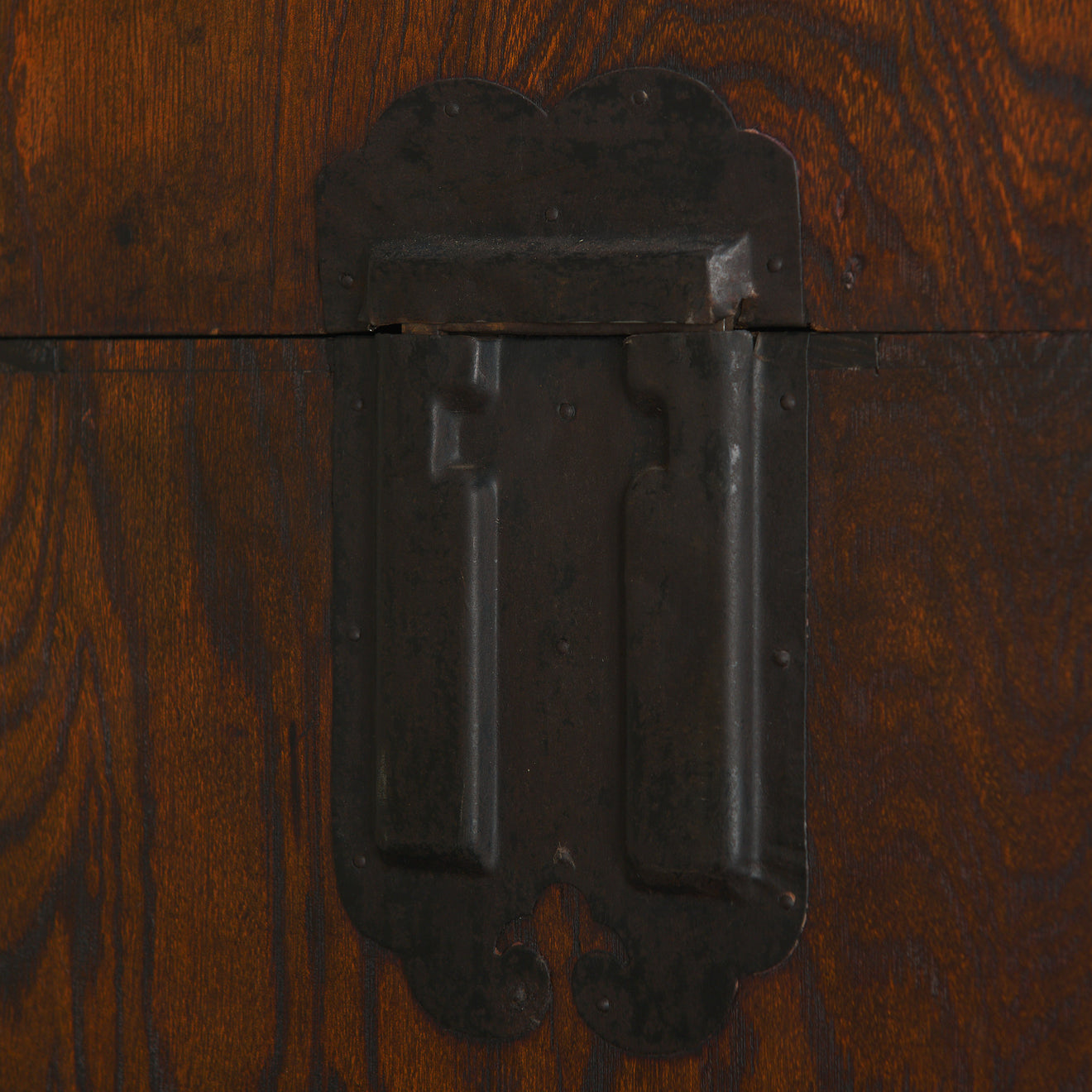 PERSIMMON WOOD TANSU, A