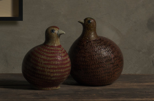 JORGE WILMOT CERAMIC QUAIL(s)