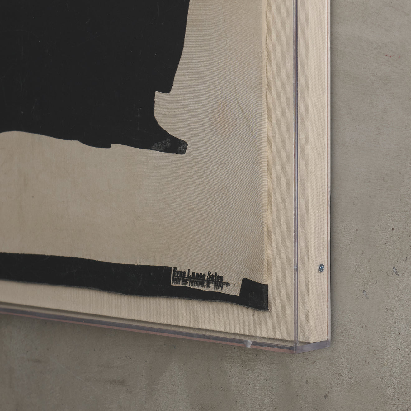 ROLLING STONES "GOT LIVE IF YOU WANT IT! " 1966 ORIGINAL PROMOTIONAL BANNER