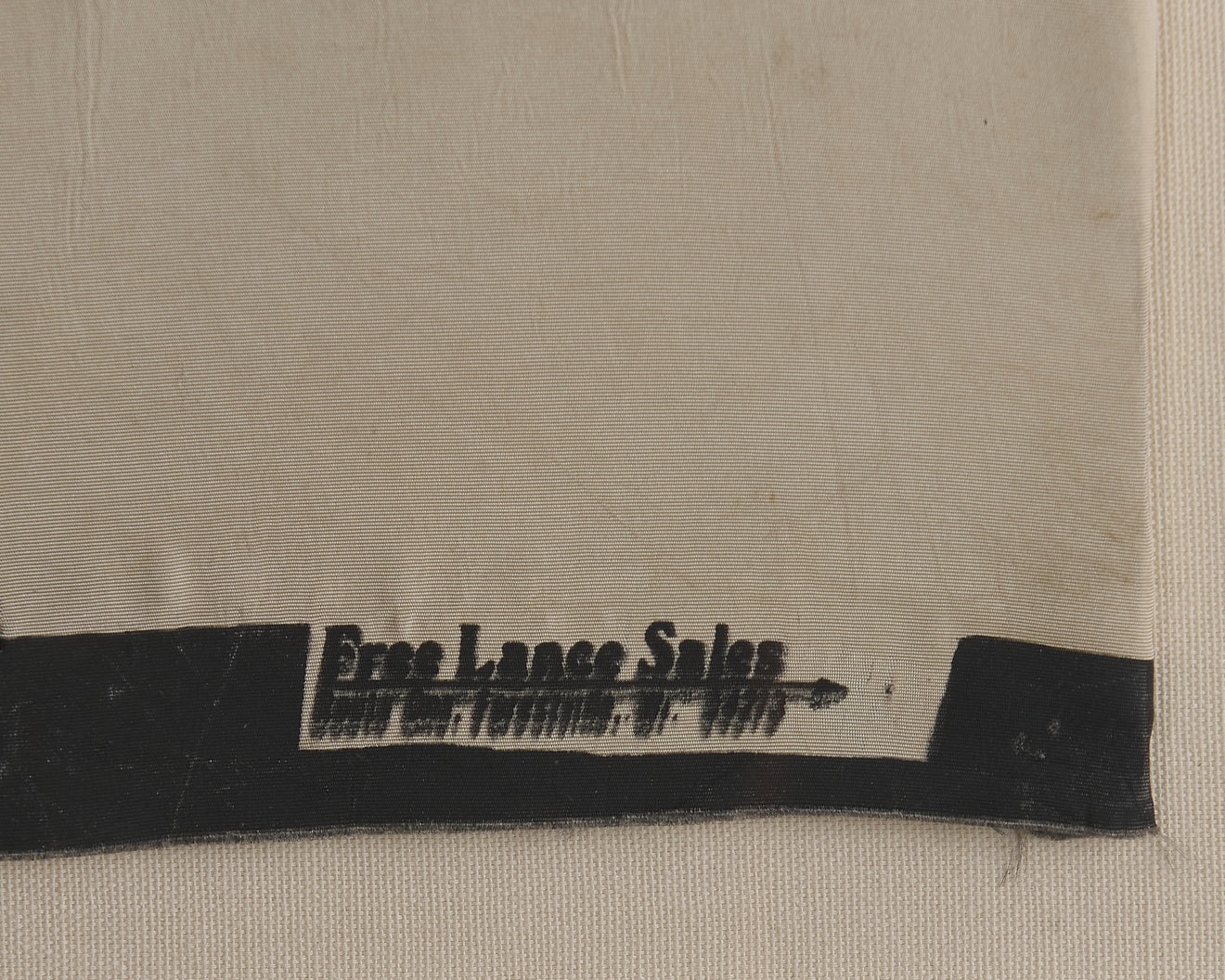 ROLLING STONES "GOT LIVE IF YOU WANT IT! " 1966 ORIGINAL PROMOTIONAL BANNER