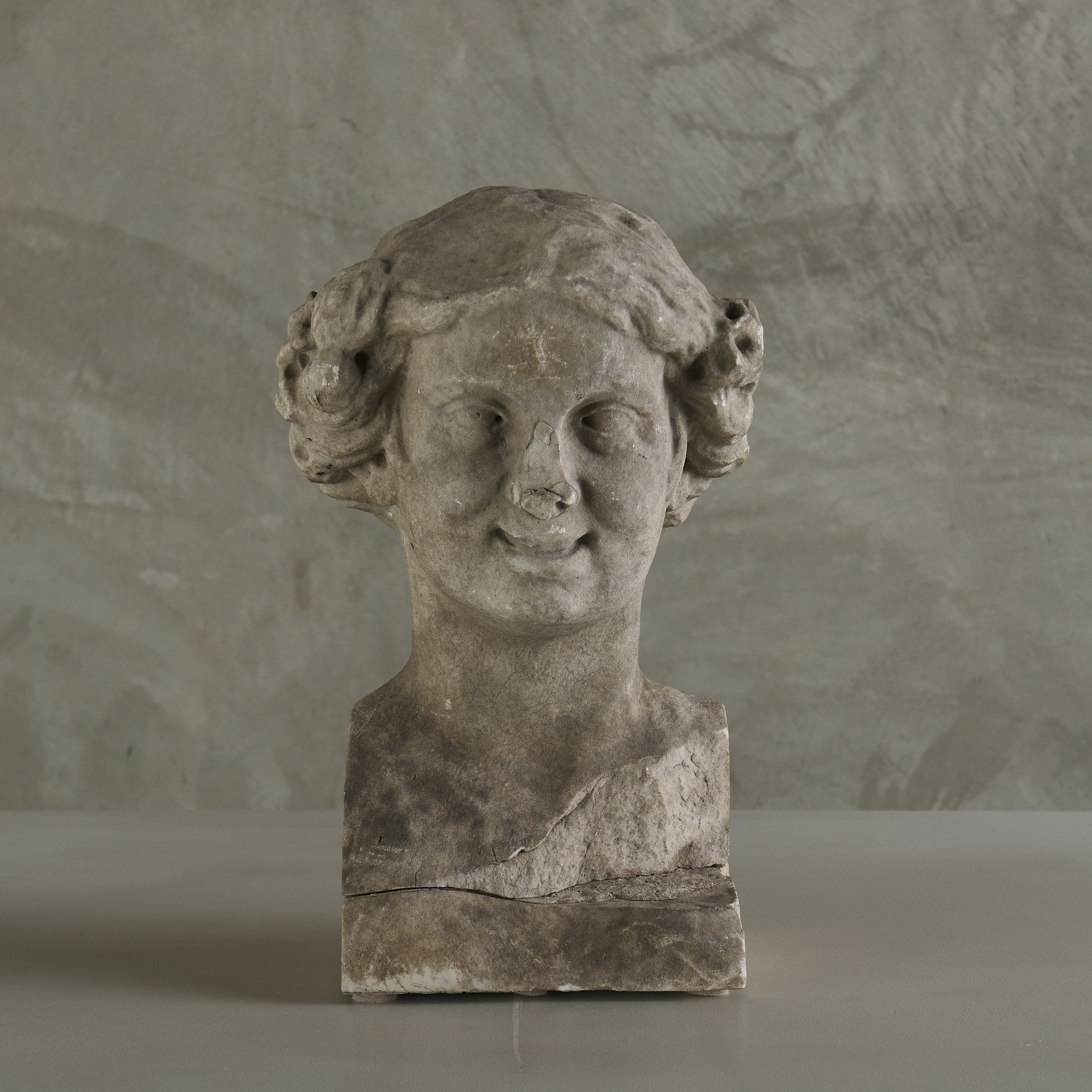 ☆RS PRODUCED BY MASTER CRAFT &Bacchus ROMAN MARBLE BUST OF BACCHUS, CIRCA 2ND CENTURY AD