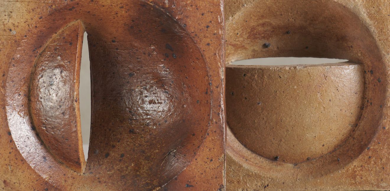 SAND STONE LAMP BY PIERRE DIGAN, c1960