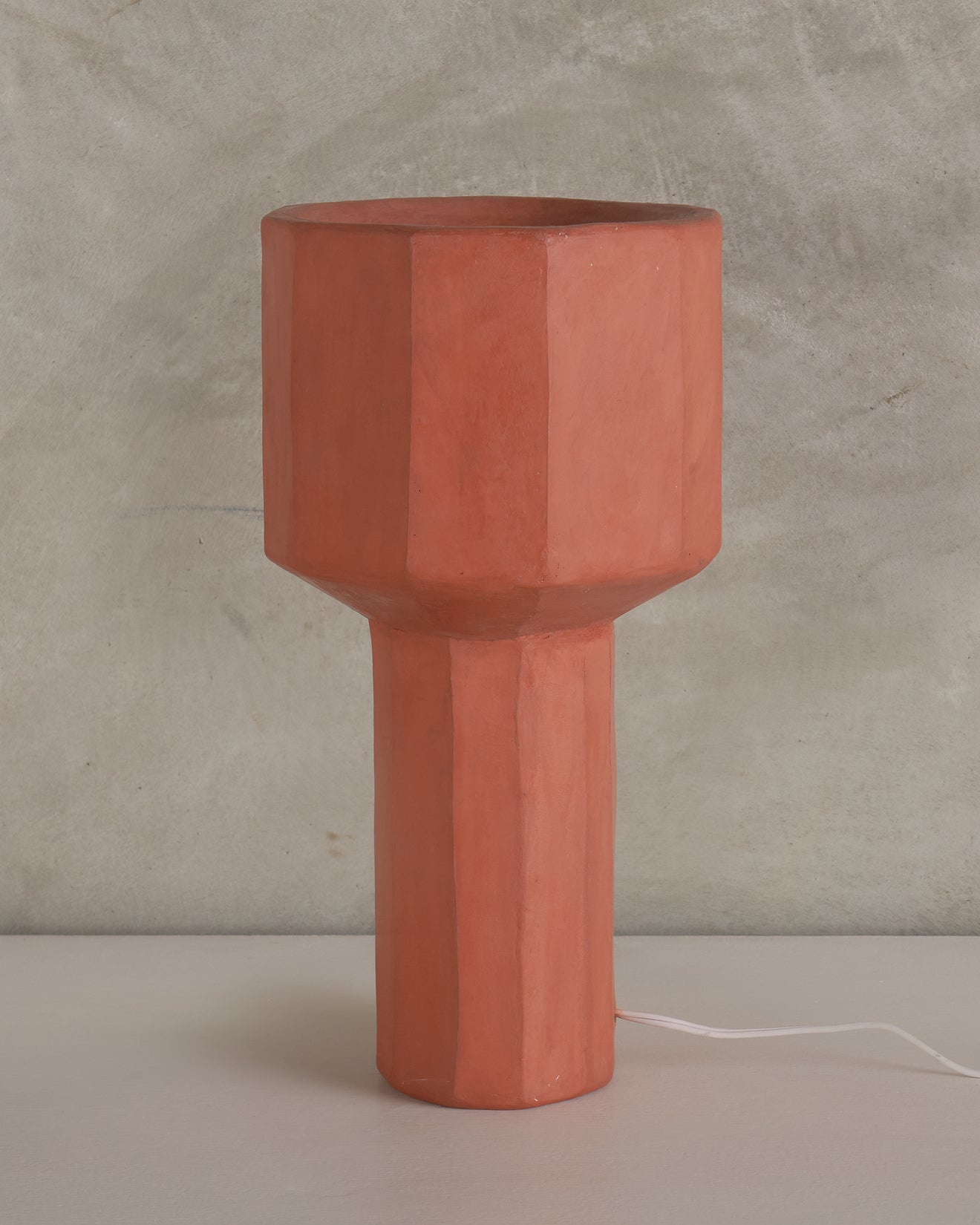 SANTISIMO ' RUST ' COLORED TABLE LAMP