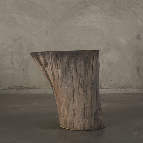 SCULPTURAL TREE STUMP CATCH-ALL