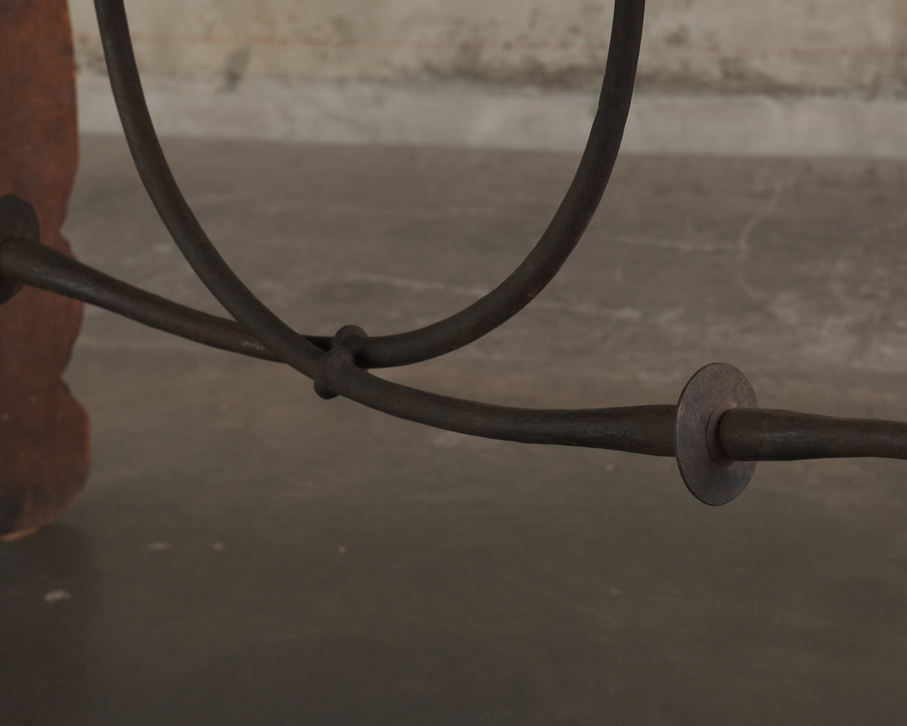 SPANISH COLONIAL SINGLE PLANK 3 DRAWER DESK, 19TH CENTURY