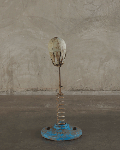 STANDING PUNCHING BAG, FRANCE, c1940