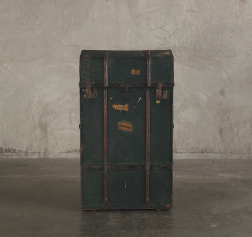 STEAMER WARDROBE TRUNK, C 1910