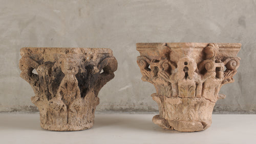 STONE CAPITAL(S), 18TH C JALISCO